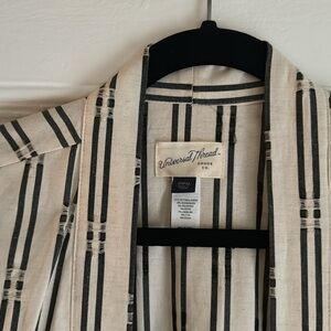 Perfect for summer lightweight cover up duster with pockets. 67 %cotton